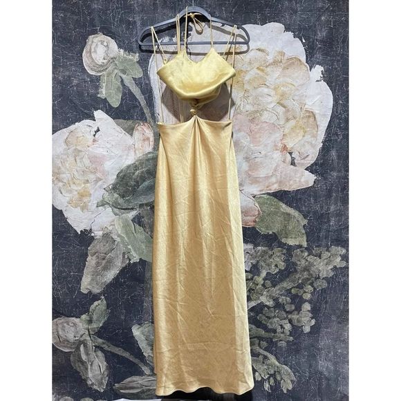 New Bec & Bridge CARRIE HALTER MAXI DRESS  Size Us 10 Australian 14 - Picture 4 of 8